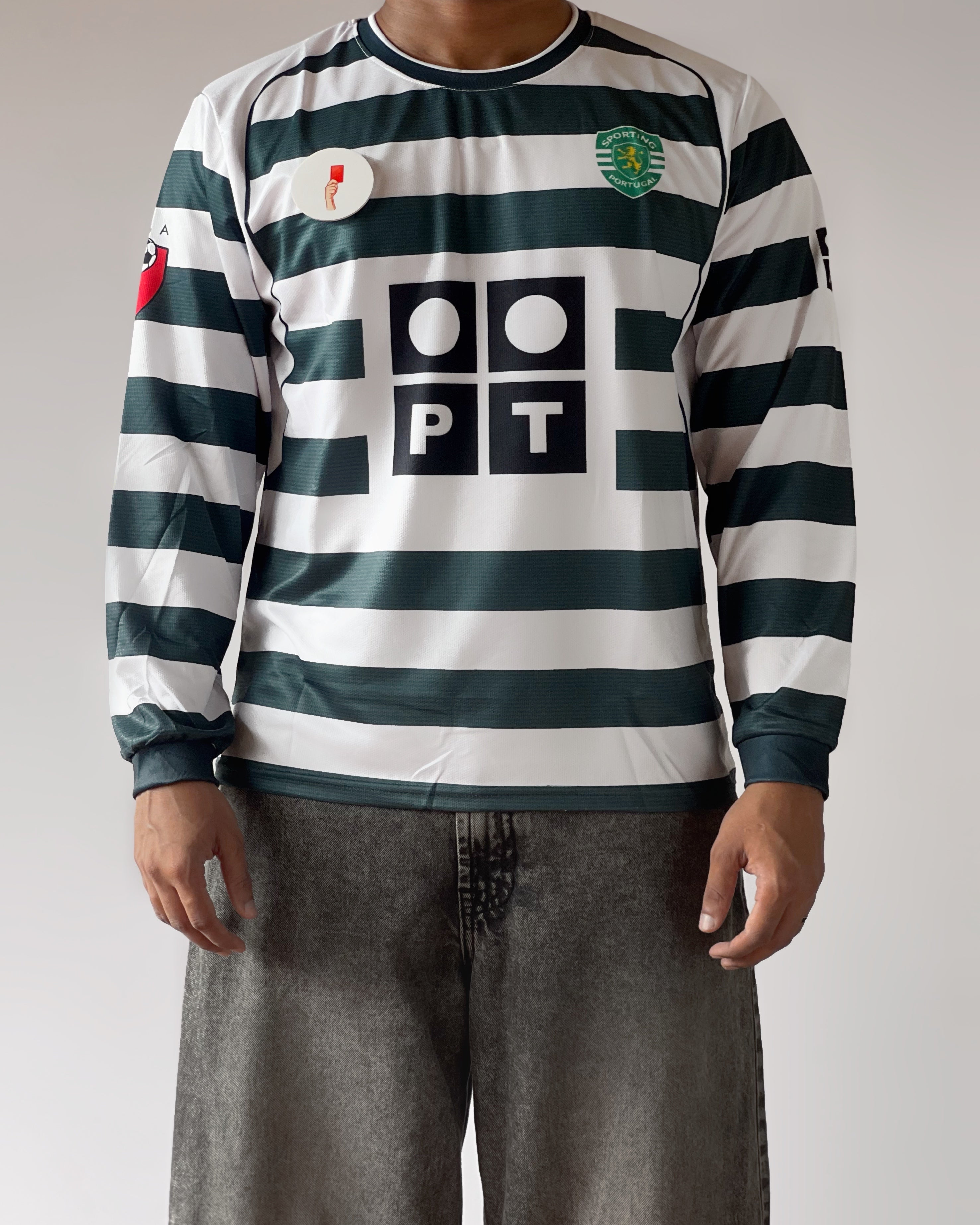 SPORTING CP RONALDO 2002 HOME JERSEY (Full sleeve)