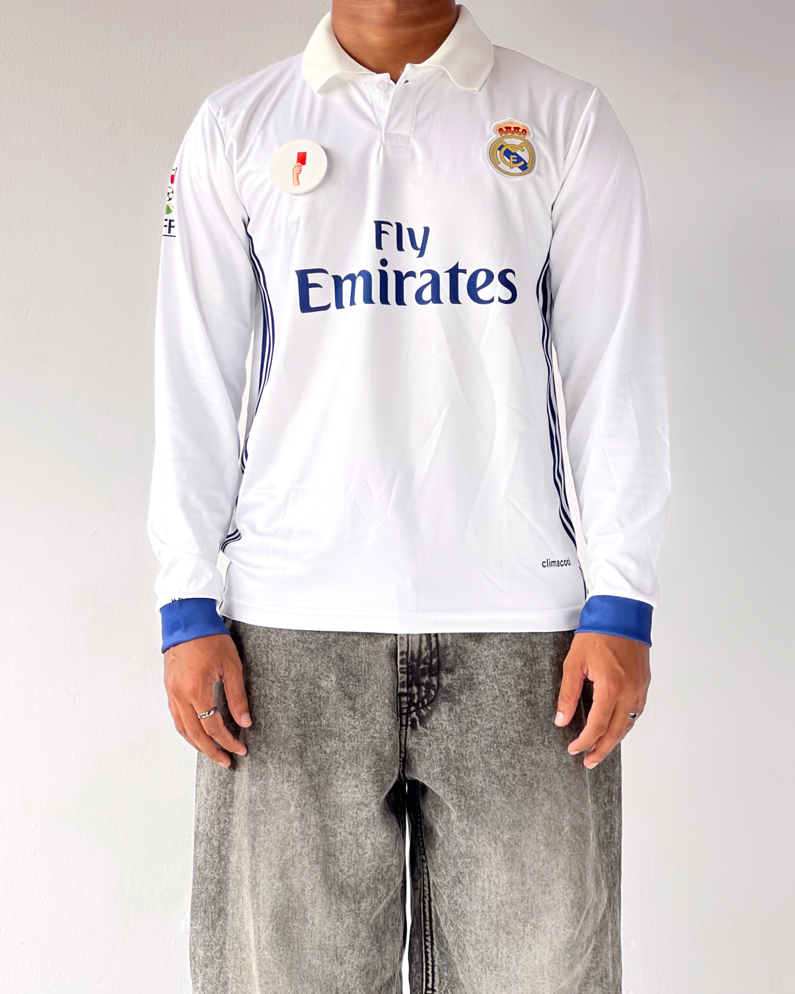 REAL MADRID RONALDO RETRO ( Full sleeve Embroidery)