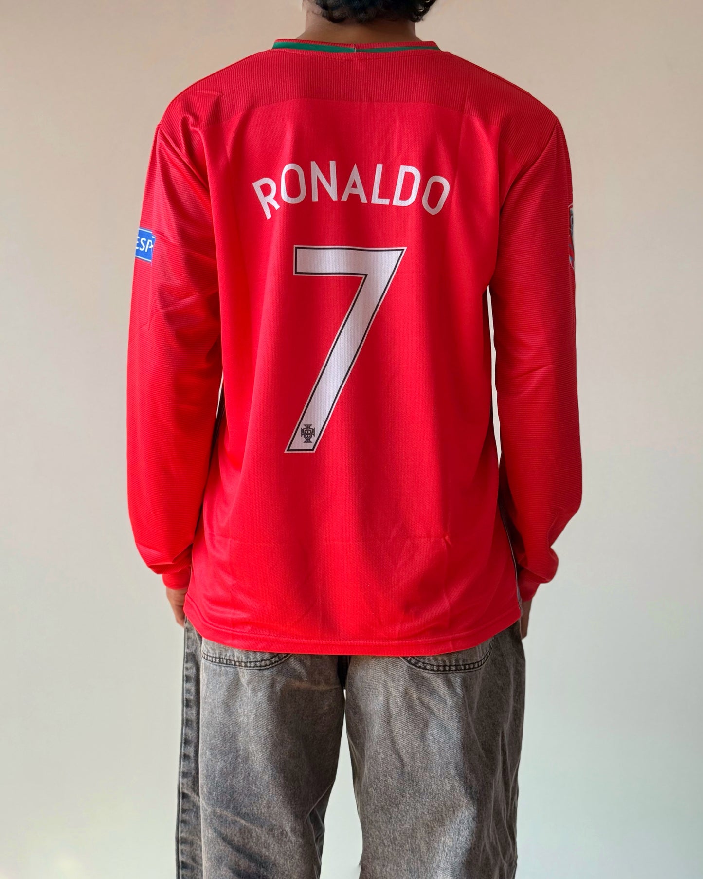 PORTUGAL RONALDO NEW HOME JERSEY (Fullsleeve)