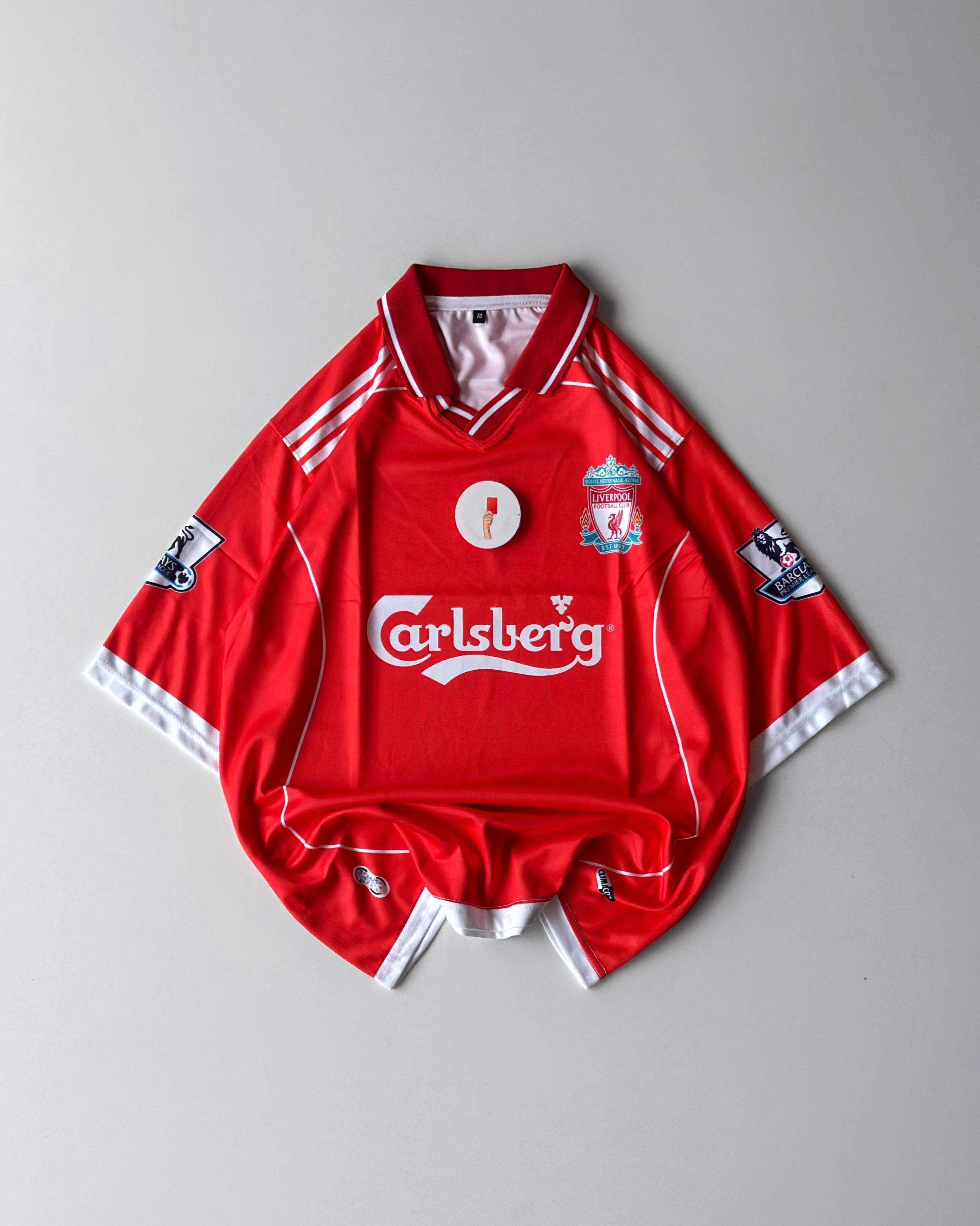 TORRES LIVERPOOL RETRO HOME RED KIT (oversized)