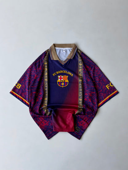 BARCELONA A.INIESTA RETRO SPECIAL EDITION KIT oversized