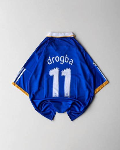 CHELSEA DROGBA RETRO HOME KIT (oversized)