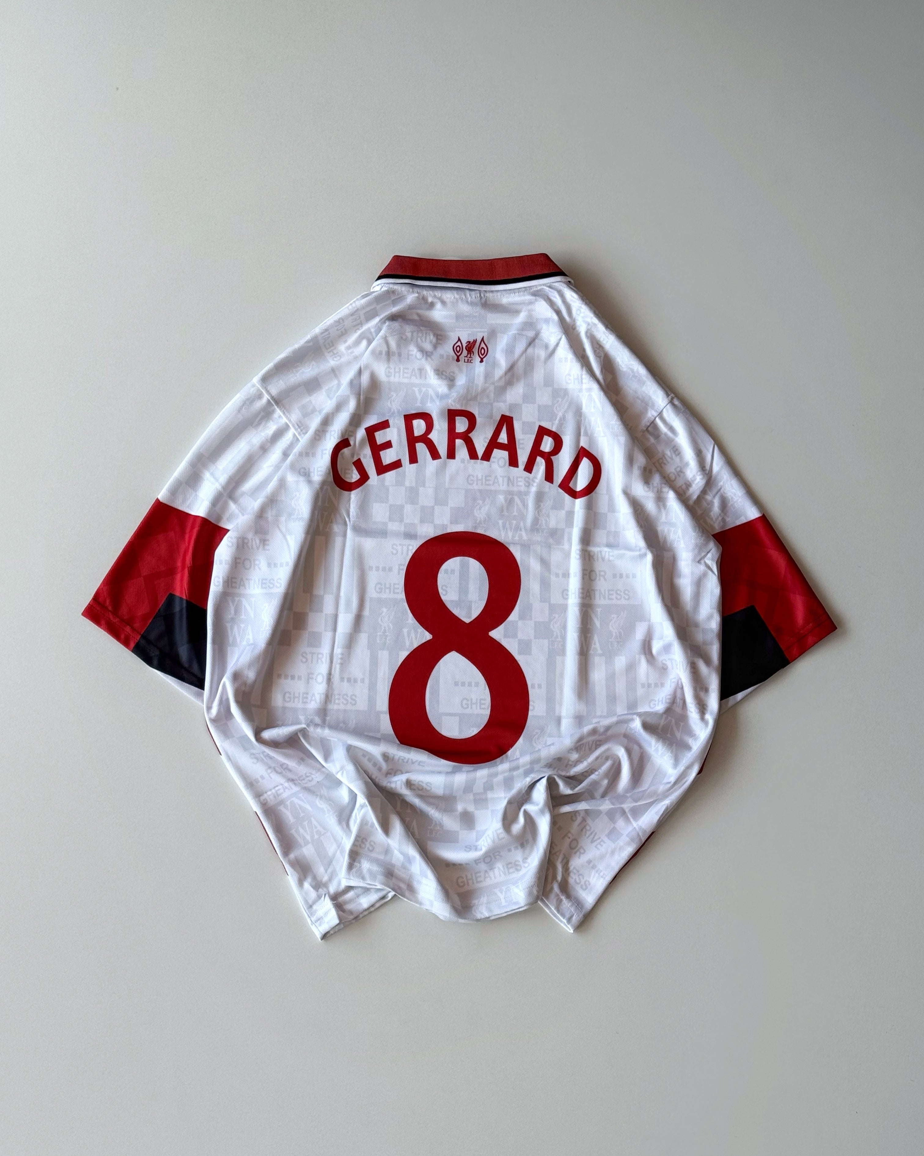 LIVERPOOL GERRARD 8 HOME RETRO EDITION (oversized)