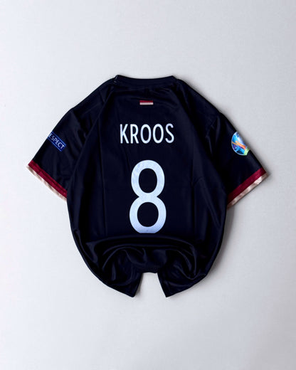 GERMANY KROOS 8 AWAY BLACK KIT embroidery