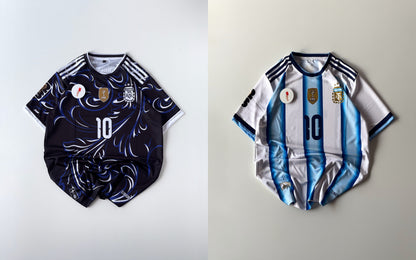 COMBO- Argentina 2026 world cup home and away kit