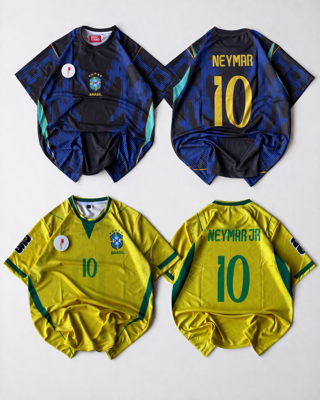 COMBO- Brazil 2026 world cup home and away kit neymar jr
