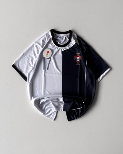 CRISTIANO RONALDO PORTUGAL DEBUTE AWAY RETRO KIT (Embroidery)