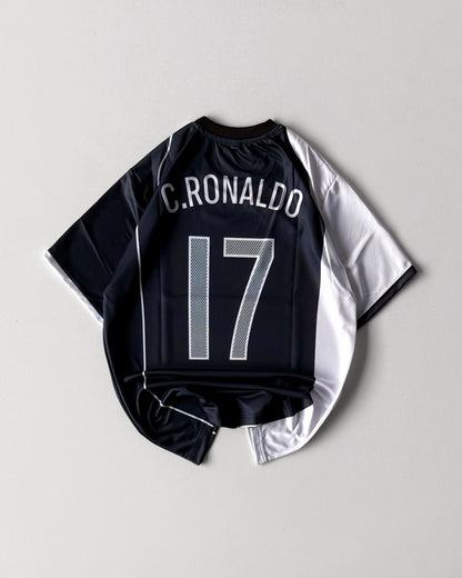CRISTIANO RONALDO PORTUGAL DEBUTE AWAY RETRO KIT (Embroidery)