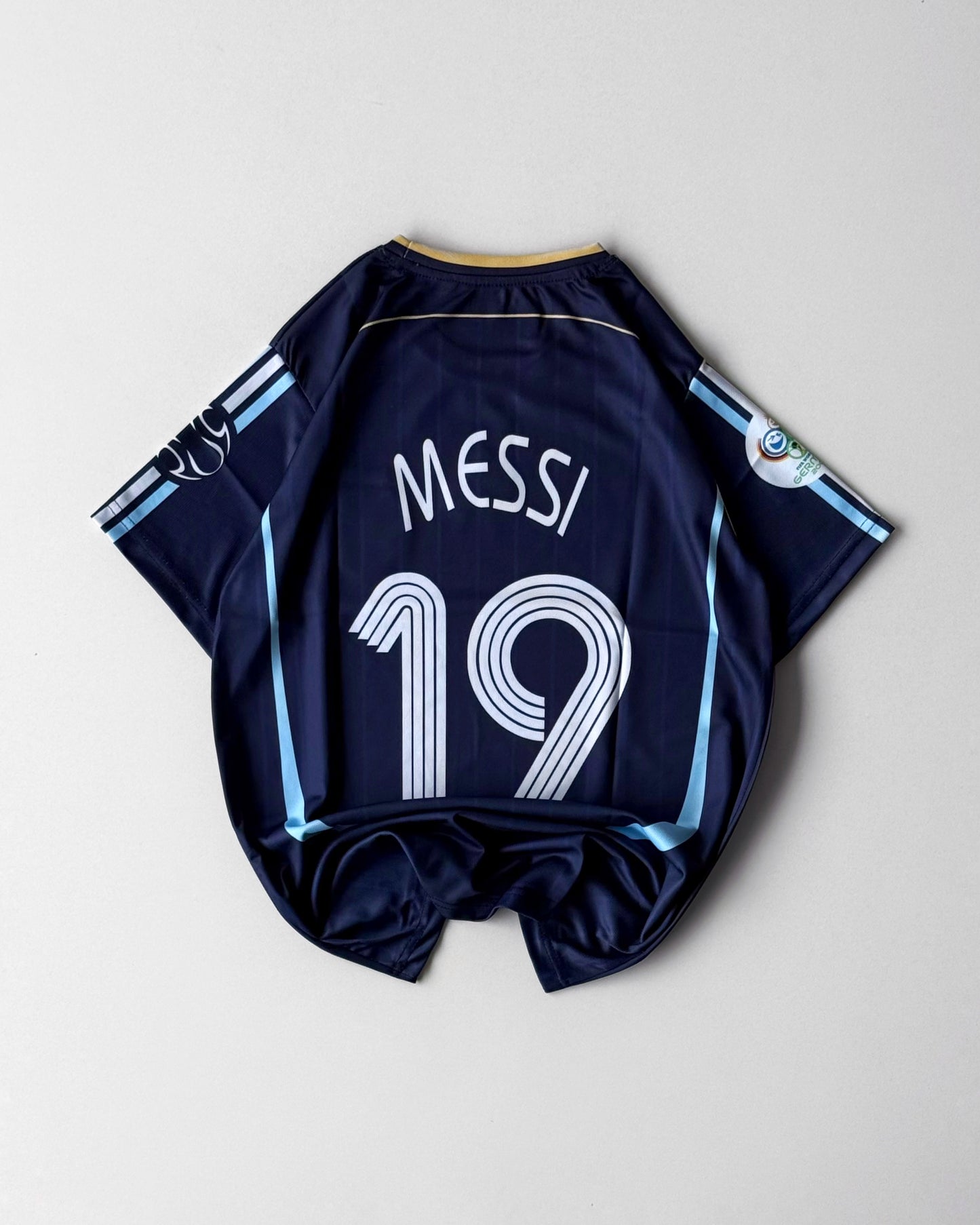 MESSI ARGENTINA DEBUTE RETRO AWAY KIT (Embroidery)