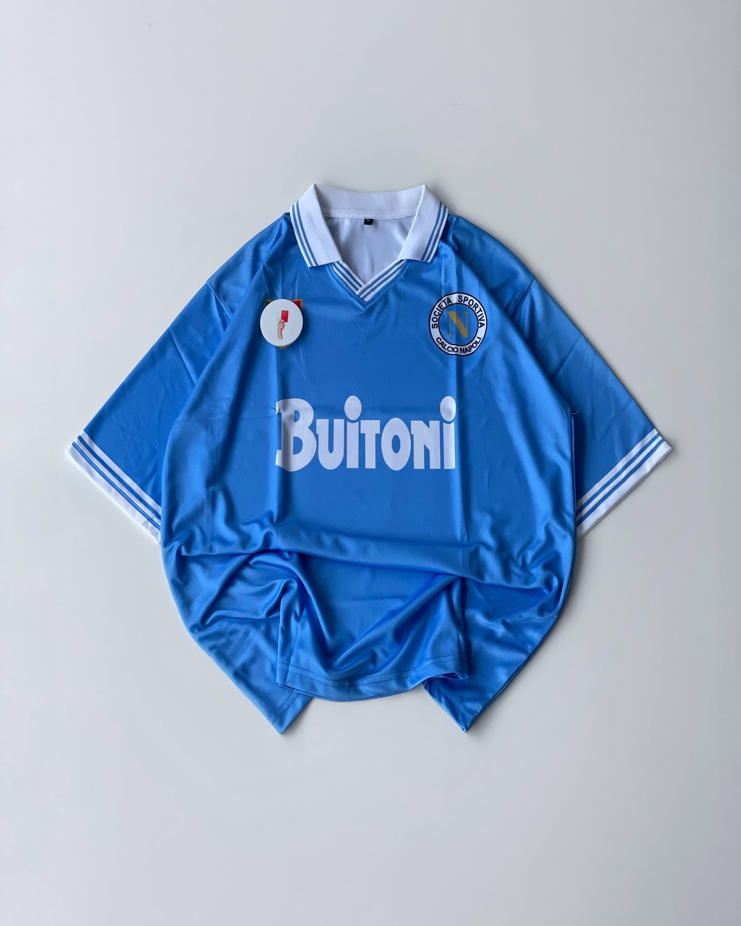 MARADONA NAPOLI RETRO BLUE (oversized)