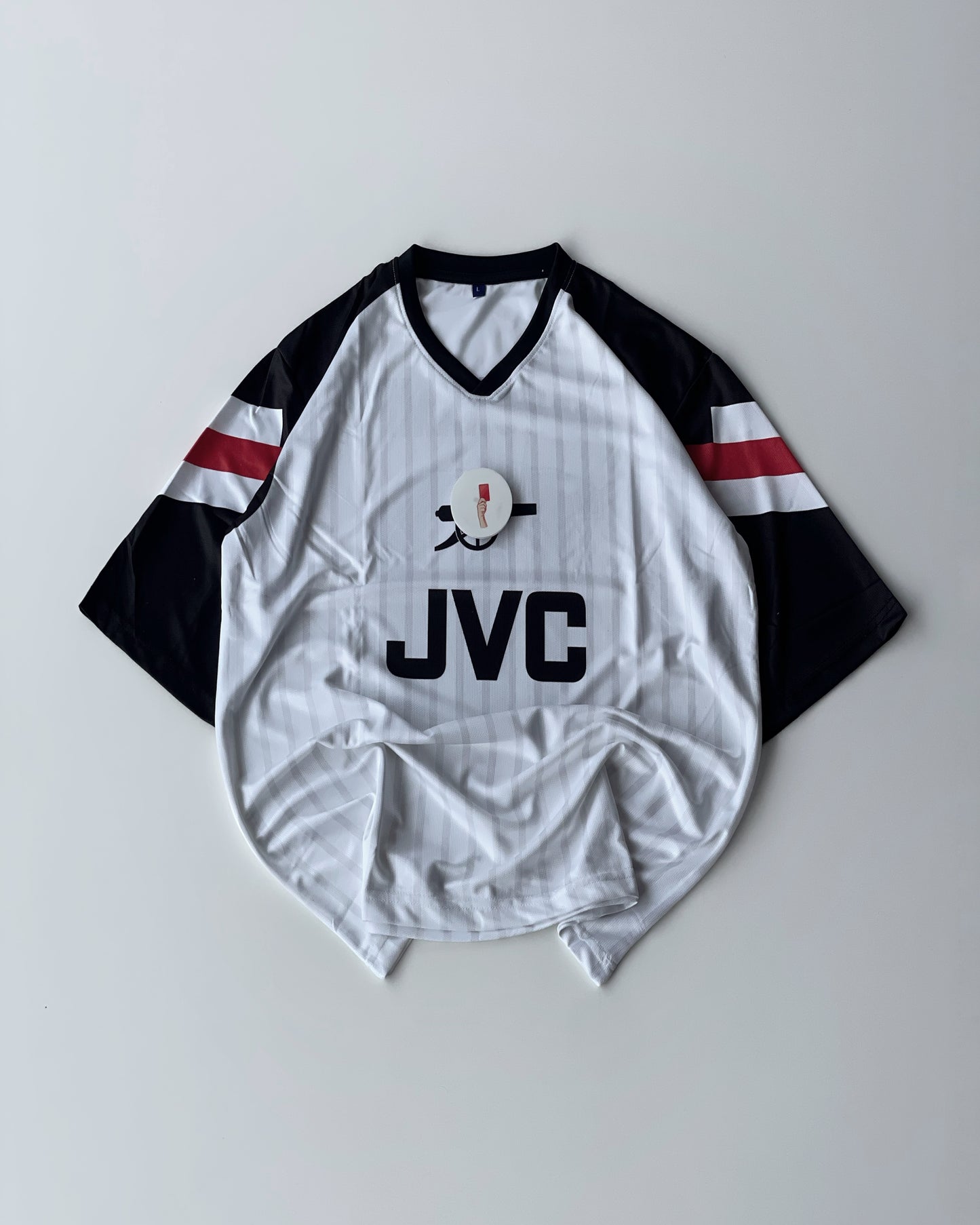 ARSENAL BERGKAMP RETRO WHITE (oversized)