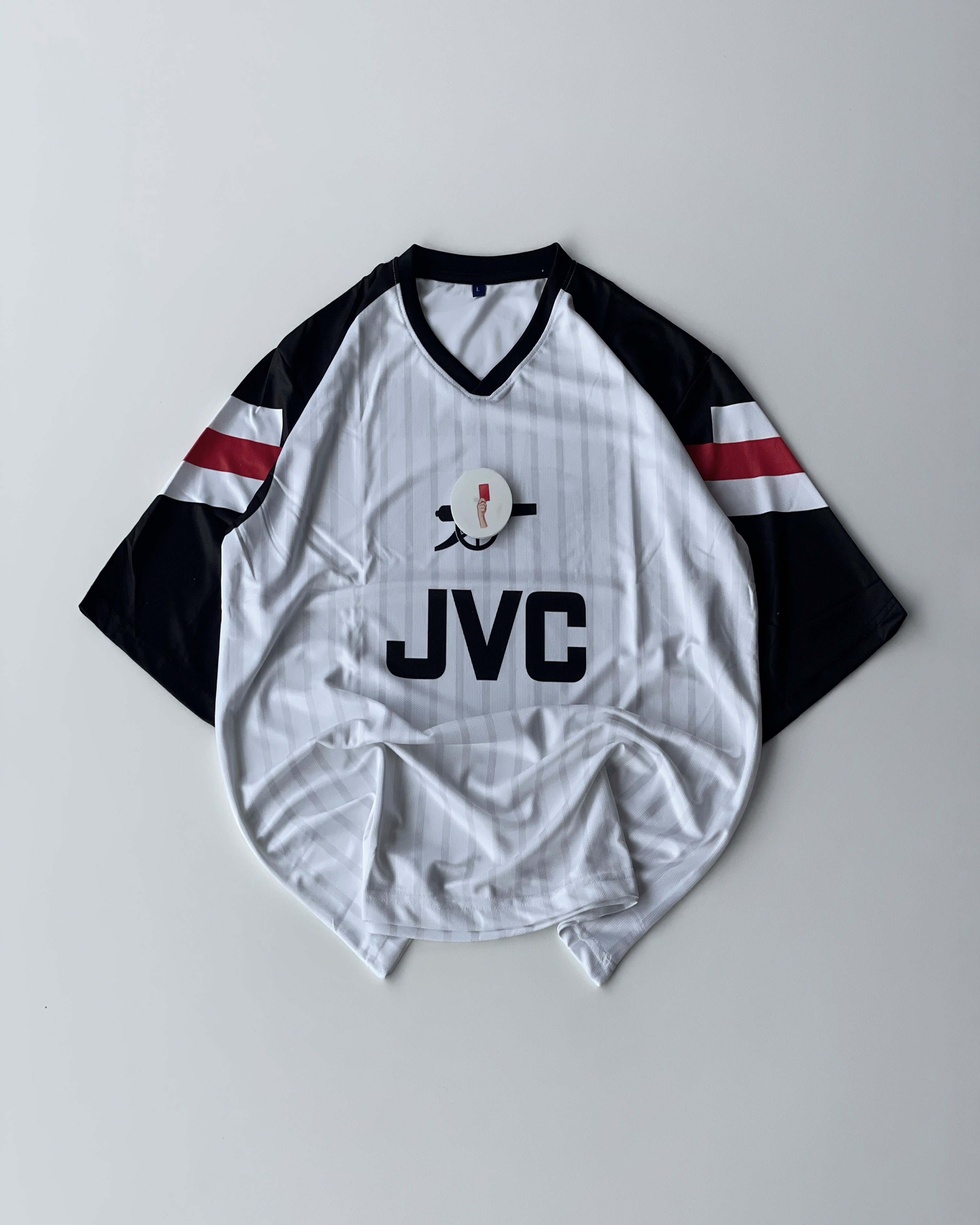 ARSENAL BERGKAMP RETRO WHITE (oversized)