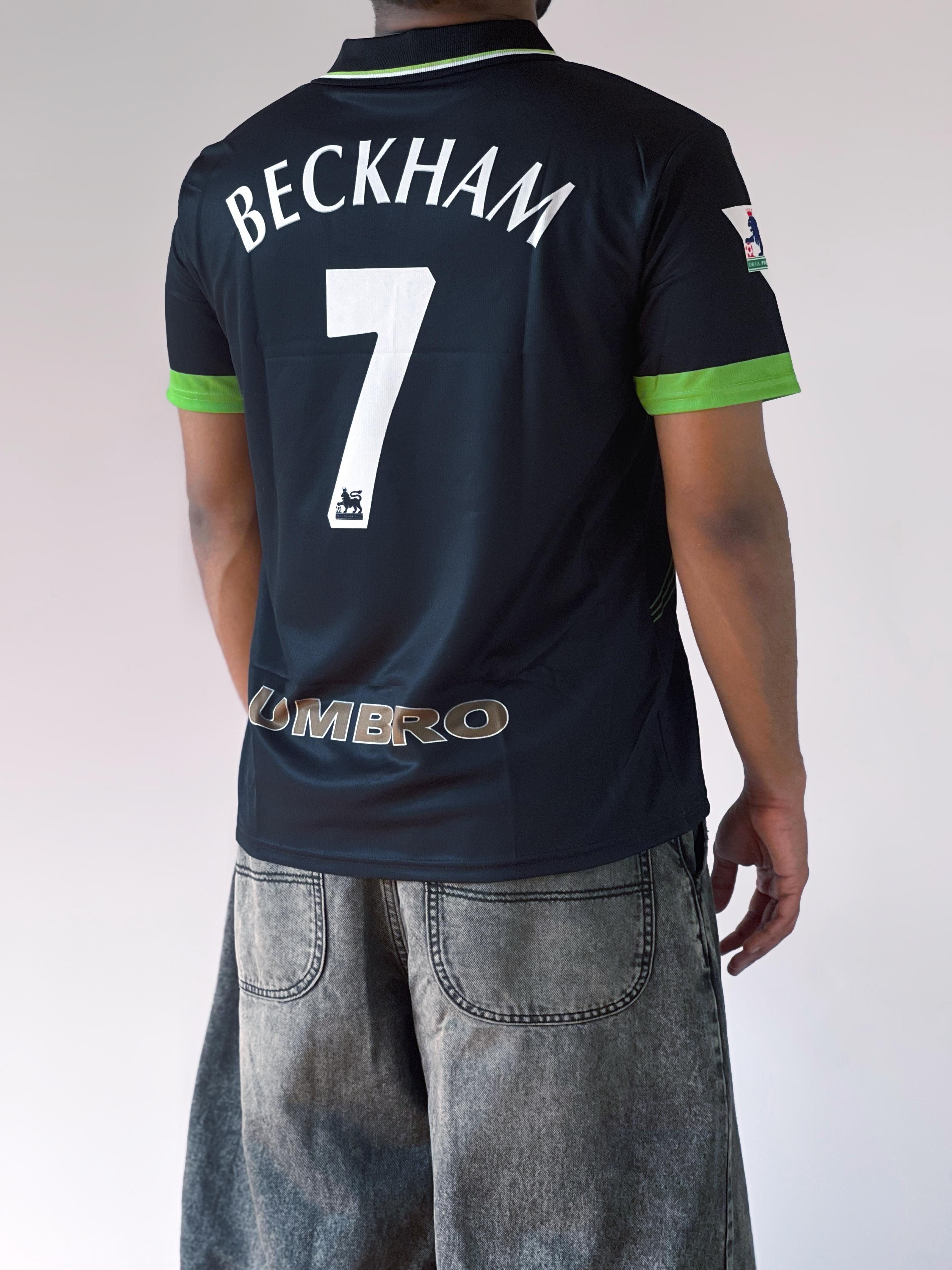 BECKHAM UNITED AWAY RETRO JERSEY